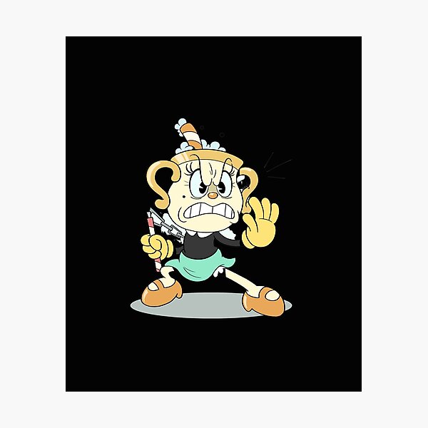 NTWRK - Boy's The Cuphead Show! Mugman Ms. Chalice and Cuphead Sketch T