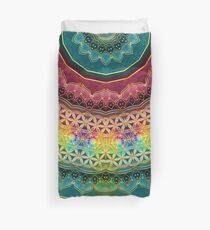 Breath Of Life Mandala Duvet Cover