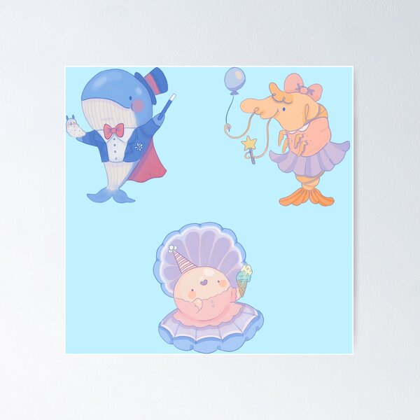 Item preview, Ocean critters 2 designed and sold by Shiablue.
