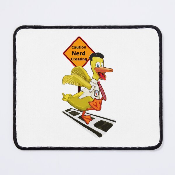 Item preview, Caution Nerd Crossing designed and sold by VerdeDoodleDuck.