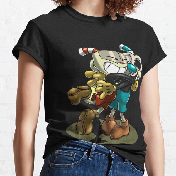 Girl's The Cuphead Show! Ms. Chalice Panels T-Shirt