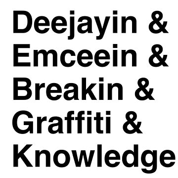 Artwork thumbnail, 5 Elements of Hip Hop by istillloveher