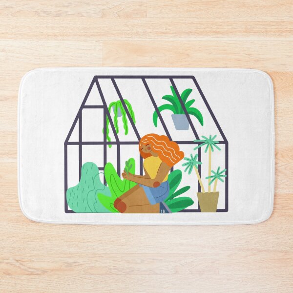 Item preview, Greenhouse With Plants. Girl with Plant designed and sold by antevasinart.