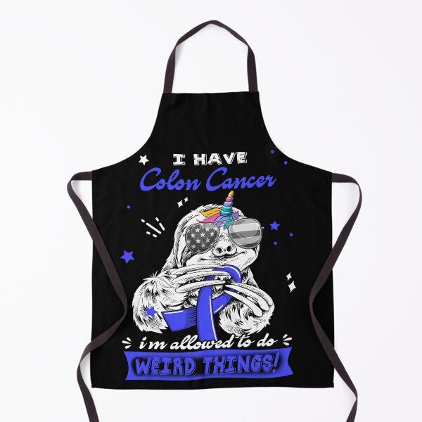 Item preview, Funny Sloth I Have Colon Cancer I'm Allowed To Do Weird Things designed and sold by Kohend.