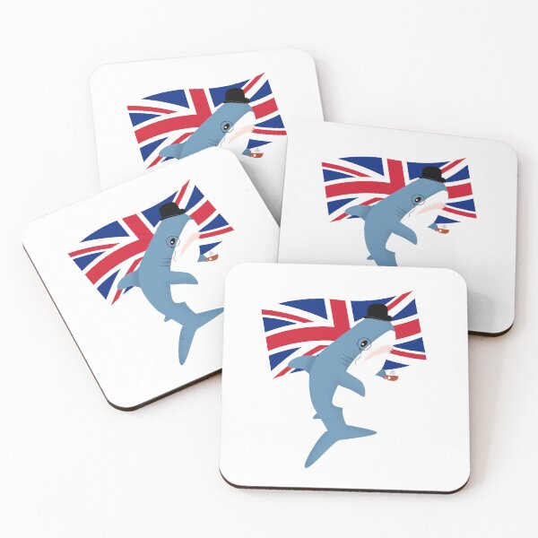 Item preview, British Blahaj designed and sold by snitts.