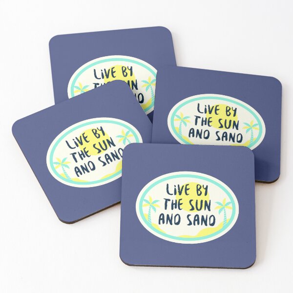 Item preview, Live by the Sun and Sand Sunshine designed and sold by SunfullyYours.