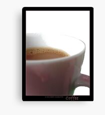 Coffee Canvas Print