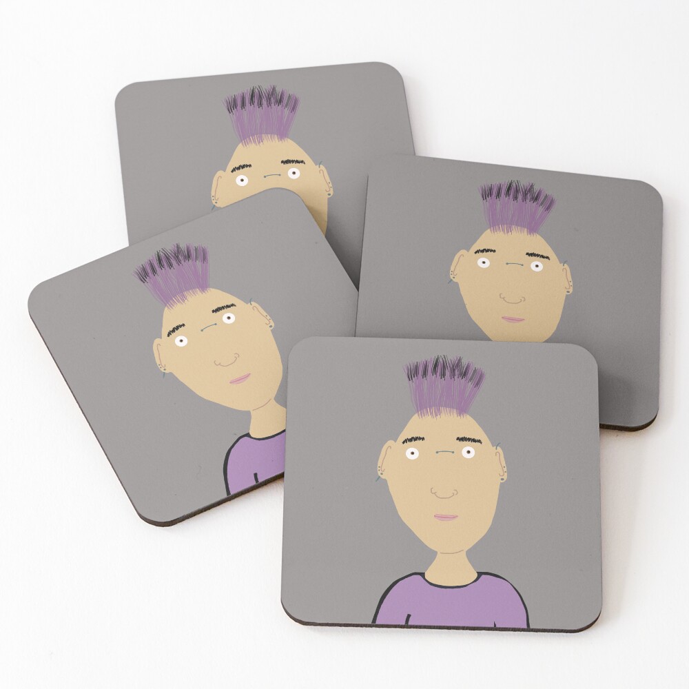 Item preview, Coasters (Set of 4) designed and sold by RepeatCandy.
