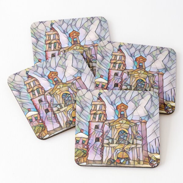 Item preview, Colonial Mexican Church In Mosaic  designed and sold by Suite19 Designs.