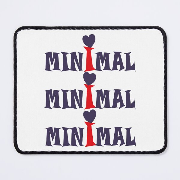 Item preview, Minimal  text and heart designed and sold by Trianglegreen.