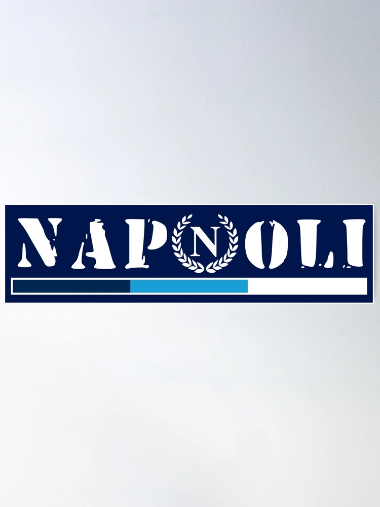 Napoli fans Poster by lounesartdessin