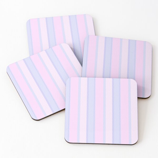 Item preview, Pastel Pink and Blue Abstract Stripes  designed and sold by silviaol.