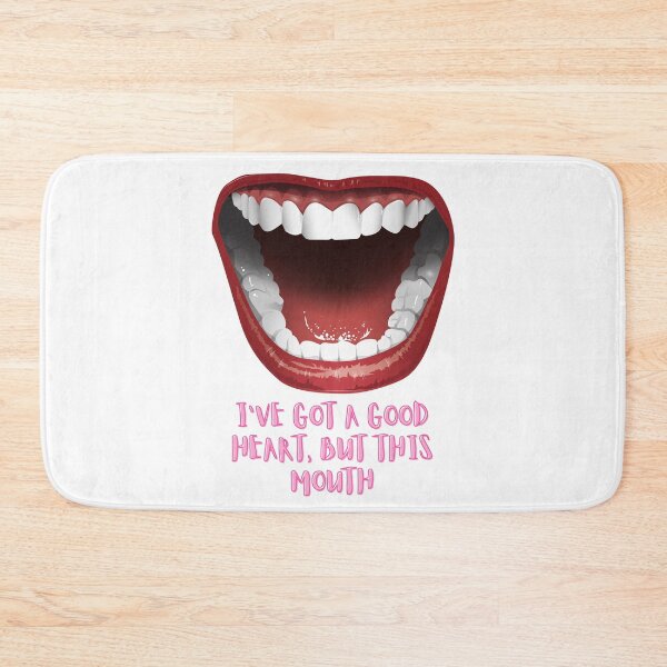 Item preview, I've got a Good Heart, but this Mouth - The Human Condition designed and sold by MikeMargolisArt.
