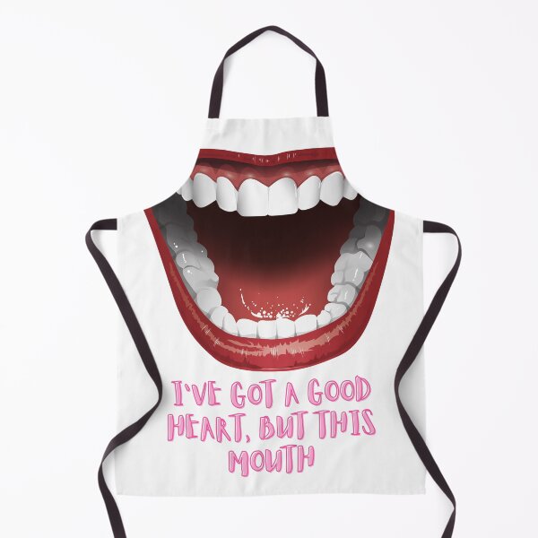 Item preview, I've got a Good Heart, but this Mouth - The Human Condition designed and sold by MikeMargolisArt.