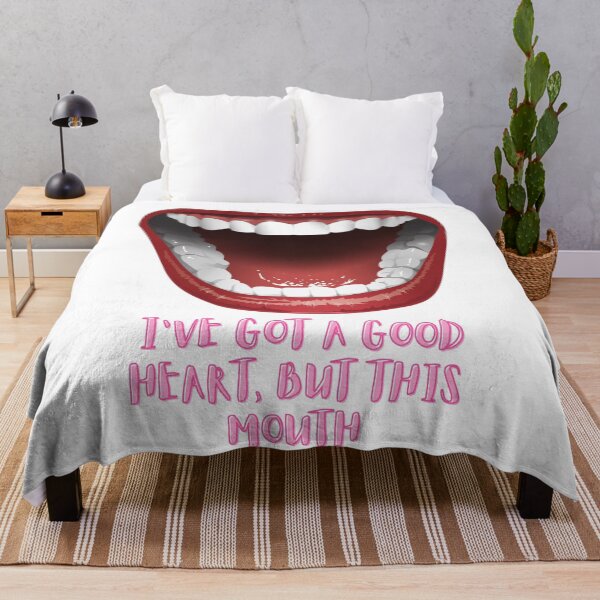 Item preview, I've got a Good Heart, but this Mouth - The Human Condition designed and sold by MikeMargolisArt.