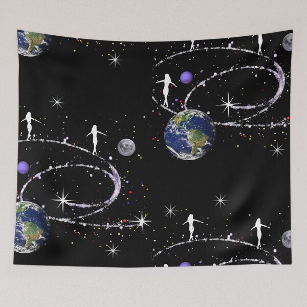 Item preview, Angels dancing in space designed and sold by rocklegends99.