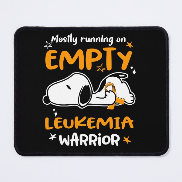 Item preview, Mostly Running on Empty Leukemia Warrior designed and sold by Wlsnpeggy.