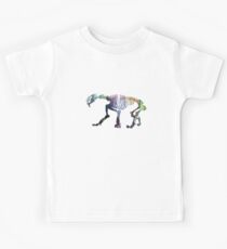 Smilodon Skeleton Kids Tee