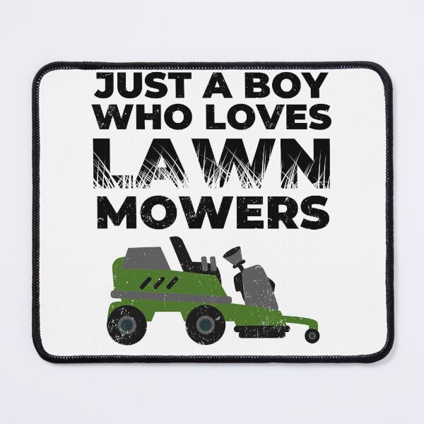 Item preview, just a boy who loves lawn mowers designed and sold by Chaos-Touch.