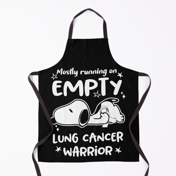 Item preview, Mostly Running on Empty Lung Cancer Warrior designed and sold by Wlsnpeggy.