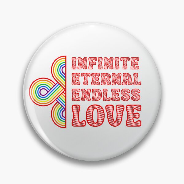 Item preview, Infinity Loop Love designed and sold by i-cottagedesign.