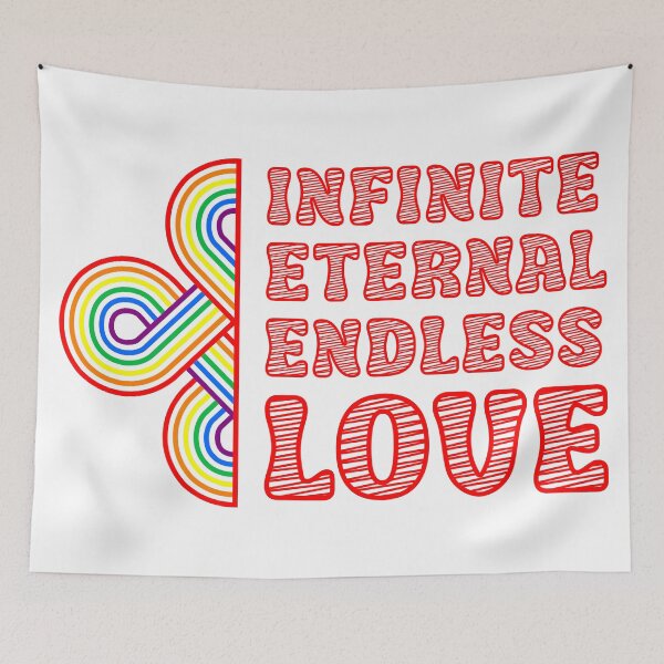 Item preview, Infinity Loop Love designed and sold by i-cottagedesign.