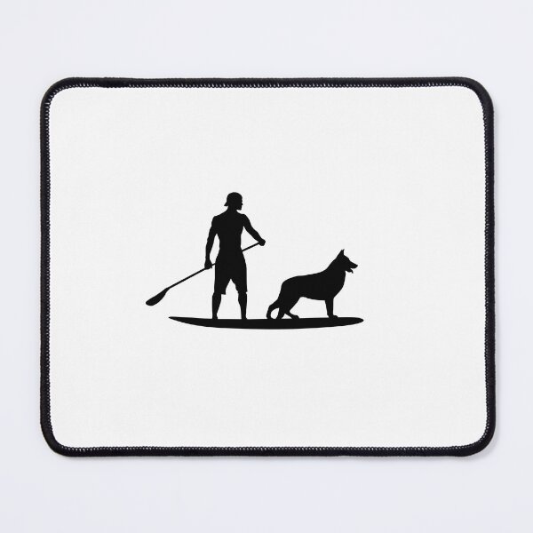 Item preview, Mens SUP Standup Paddleboard Summer German Shepherd Dog Gift designed and sold by Guarddogdrive.