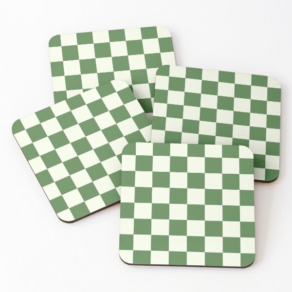 Item preview, Green & White Checker Print designed and sold by jekel1hr.