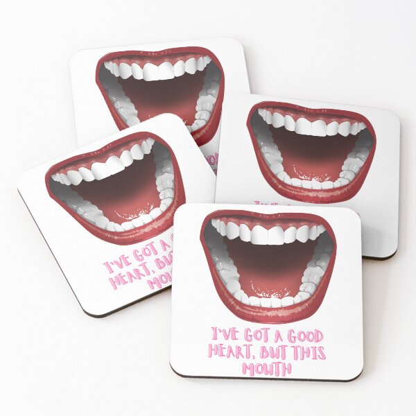 Item preview, I've got a Good Heart, but this Mouth - The Human Condition designed and sold by MikeMargolisArt.