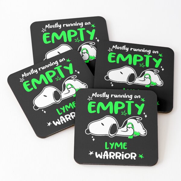 Item preview, Mostly Running on Empty Lyme Warrior designed and sold by Wlsnpeggy.