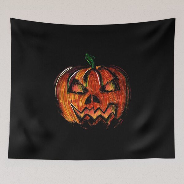 Item preview, halloween pumpkin style mentally ill freaky designed and sold by IconAge Store.