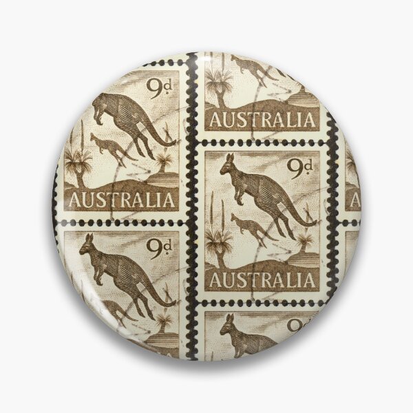 Item preview,  Classic  Kangaroo Stamp designed and sold by 2AGoodHome.