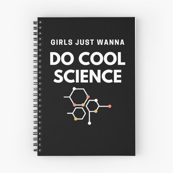 Item preview, Girls Just Wanna Do Cool Science designed and sold by TheCellDesigns.