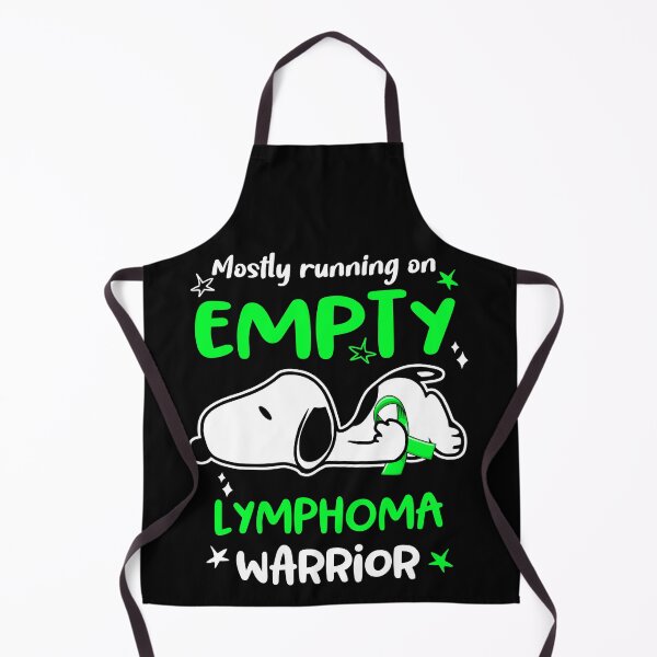Item preview, Mostly Running on Empty Lymphoma Warrior designed and sold by Wlsnpeggy.