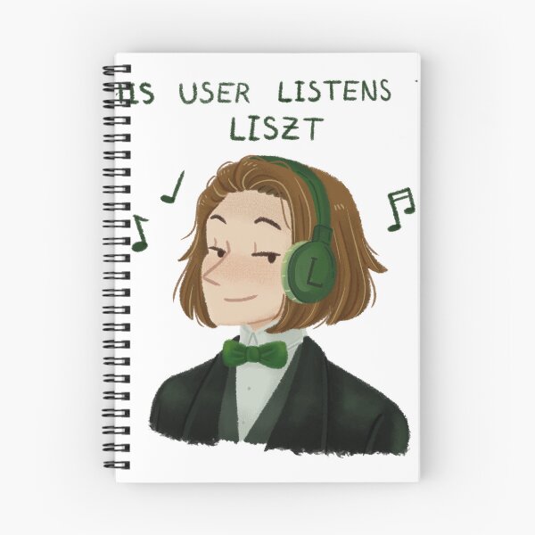 Item preview, this user listens to Liszt designed and sold by Cappucatccino.