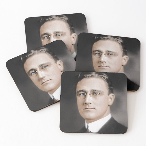 Item preview, Franklin Roosevelt - Assistant Secretary of the Navy - Colorized designed and sold by warishellstore.
