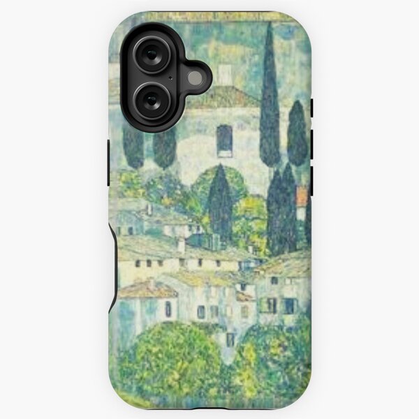 Aperçu de l'œuvre Peinture d'art de Gustav Klimt église de Cassone créée et vendue par Golido.