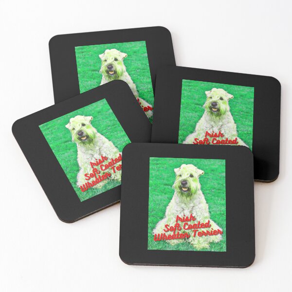 Item preview, Irish Soft Coated Wheaten Terrier In Grass designed and sold by IrishPOD.