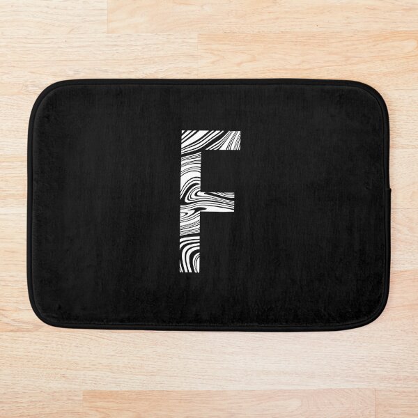 Item preview, Marbled Letter F designed and sold by PathfinderCP.