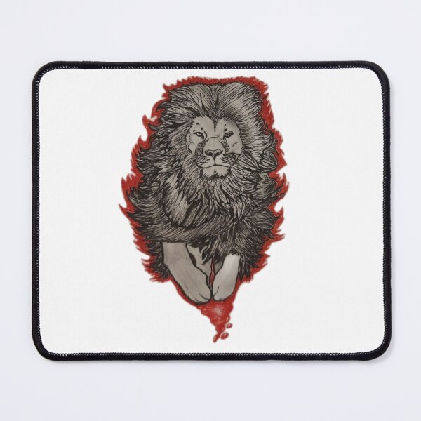 Item preview, red lion designed and sold by Dsn-art-1hicham.