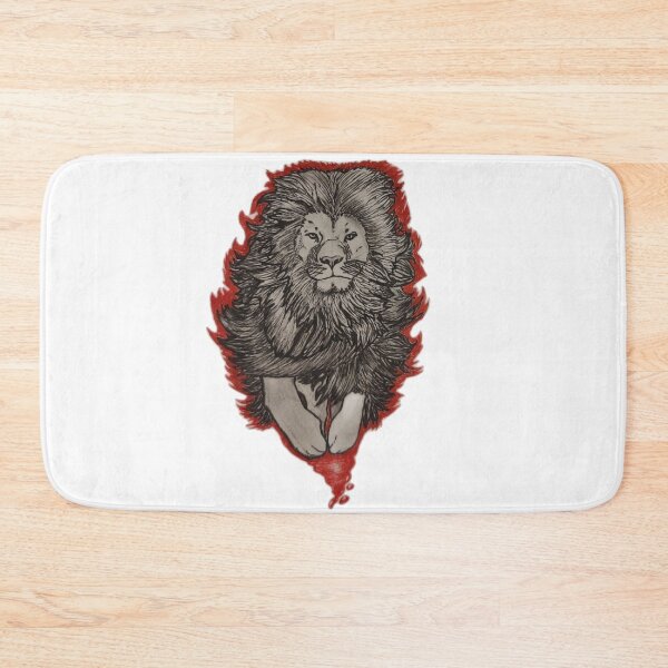 Item preview, red lion designed and sold by Dsn-art-1hicham.