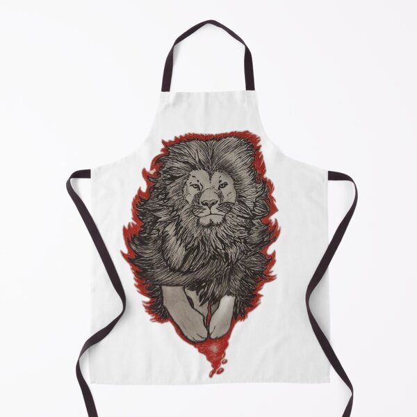 Item preview, red lion designed and sold by Dsn-art-1hicham.