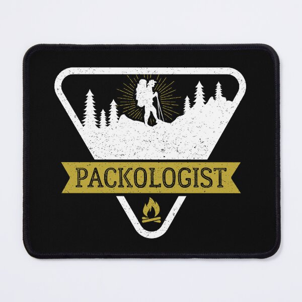 Aperçu de l'œuvre Packologist Backpacking Backpacker Sentiers de randonnée créée et vendue par jaygo.