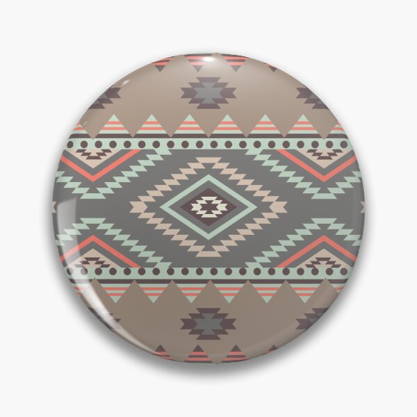 Item preview, Geometric Triangles Compilation in Rose Gold and Grey - Multicolor Boho Motif designed and sold by Yeldiz.