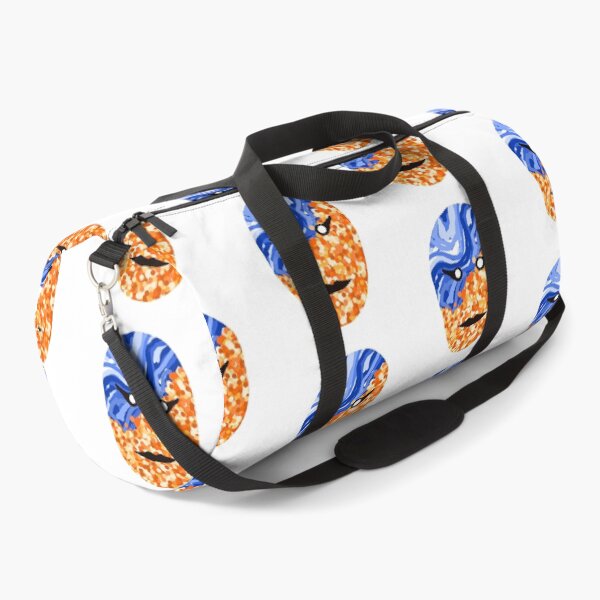 Item preview, Blue Orange Rounded Face Mask- A designed and sold by UsumStudy.