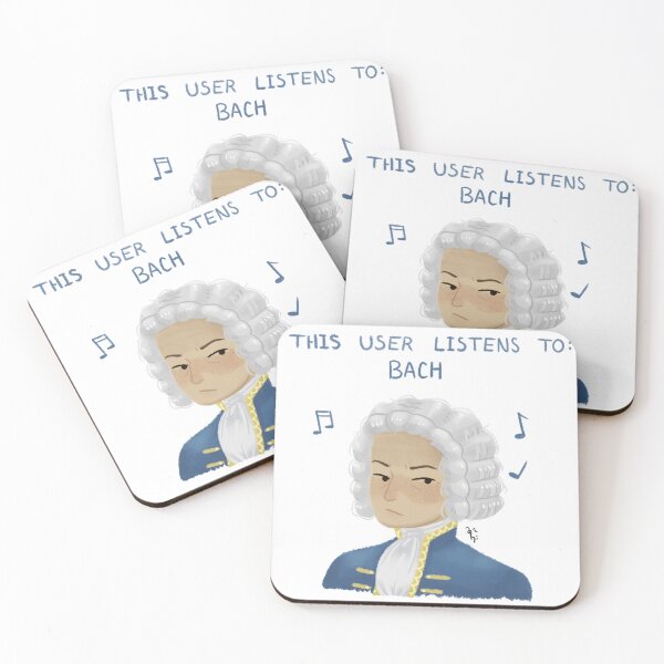 Item preview, This user listens to Bach designed and sold by Cappucatccino.