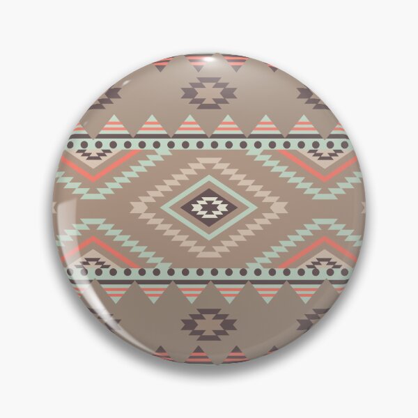 Item preview, Geometric Triangles Compilation in Rose Gold and Grey - Multicolor Boho Motif designed and sold by Yeldiz.