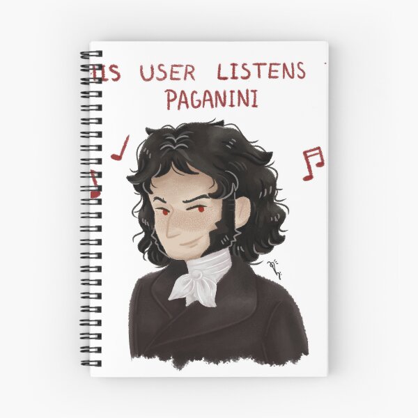 Item preview, This user listens to Paganini designed and sold by Cappucatccino.