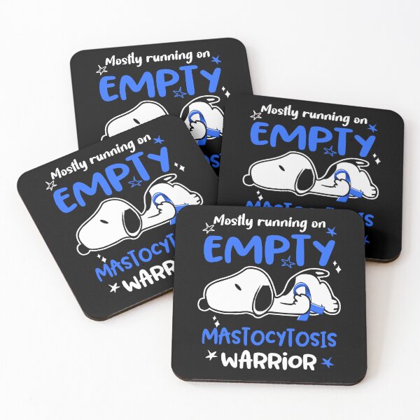 Item preview, Mostly Running on Empty Mastocytosis Warrior designed and sold by Wlsnpeggy.