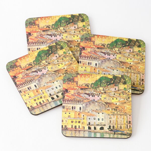 Item preview, Malcesine on Lake Garda by klimt gustav art painting  designed and sold by Golido.